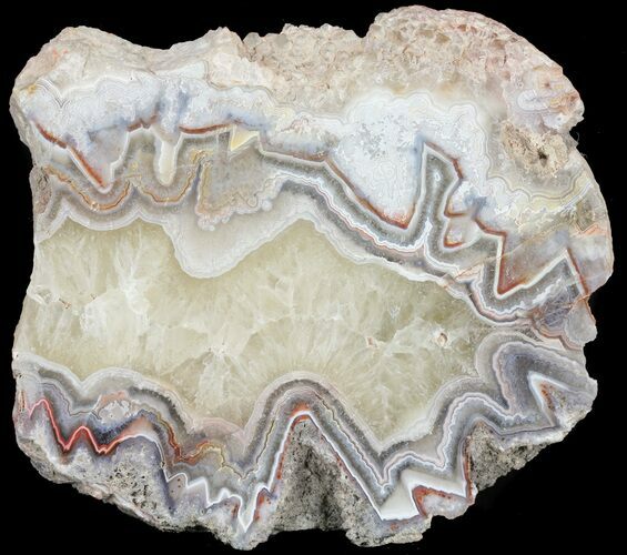 Polished, Crazy Lace Agate Slab - Mexico #61724